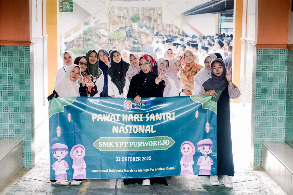 SMK YPT Purworejo Melaksanakan Apel Pagi dan Pawai Santri Memperingati Hari Santri Nasional 22 Oktober 2025